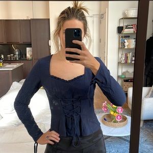 Intermix Private Label Corset Blouse